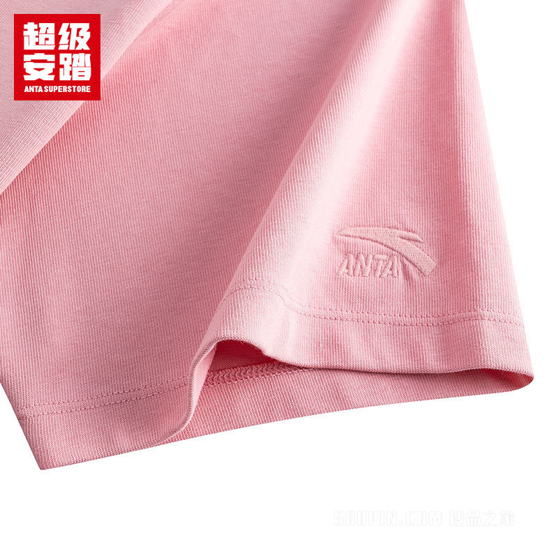 超级安踏×ZANMANGLOOPY联名女子冰肤短袖针织衫