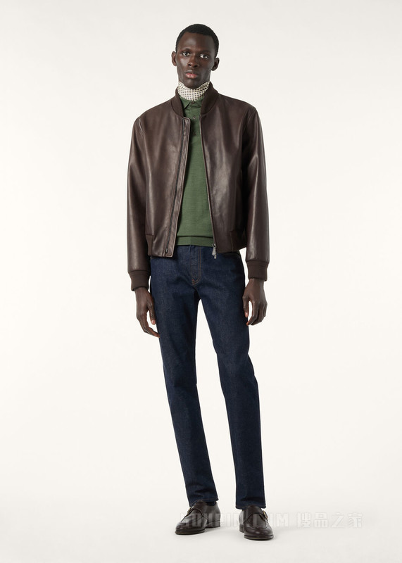 Loro Piana 男士 Polo 针织衫 初剪羊毛
