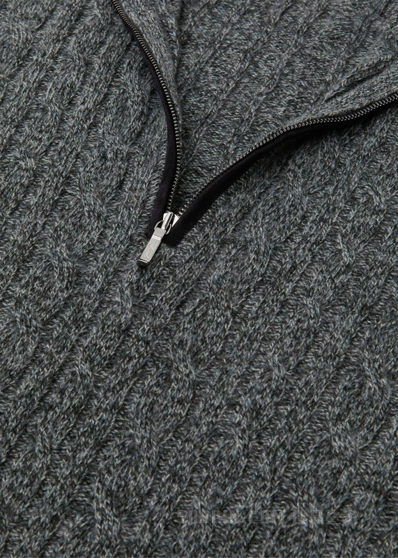 男士半高领针织衫 小羊绒