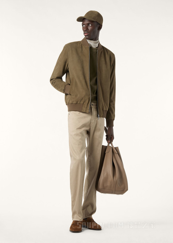 Loro Piana Ivy飞行员夹克 小山羊皮 - Rain System®