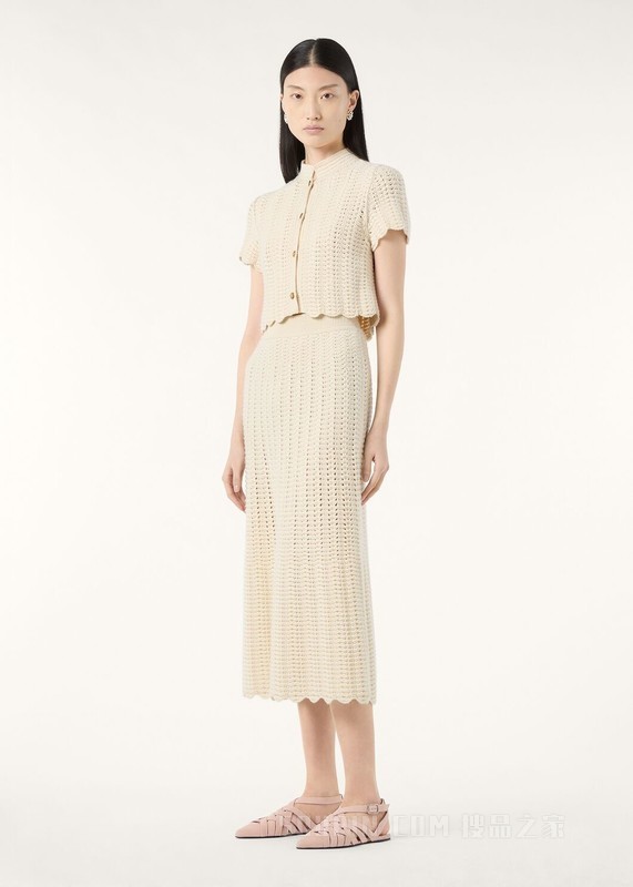 Arola夹克 羊绒, 蕉麻