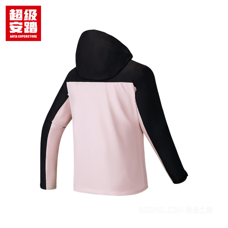 超级安踏户外防水透湿女子冲锋衣