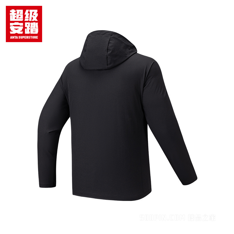 超级安踏户外男子防泼水梭织薄外套