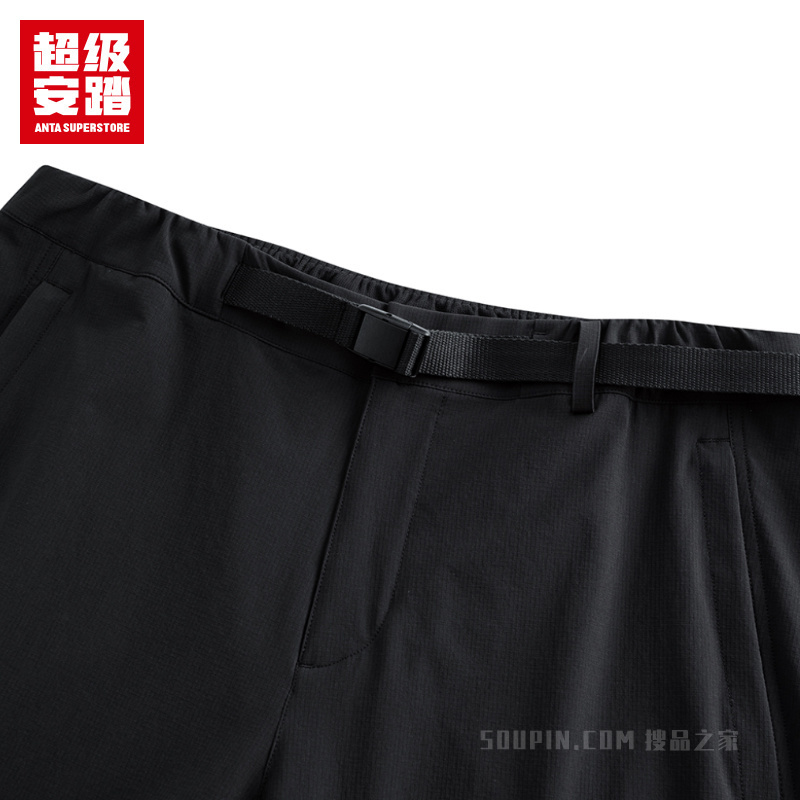 超级安踏户外男子防泼水梭织运动长裤