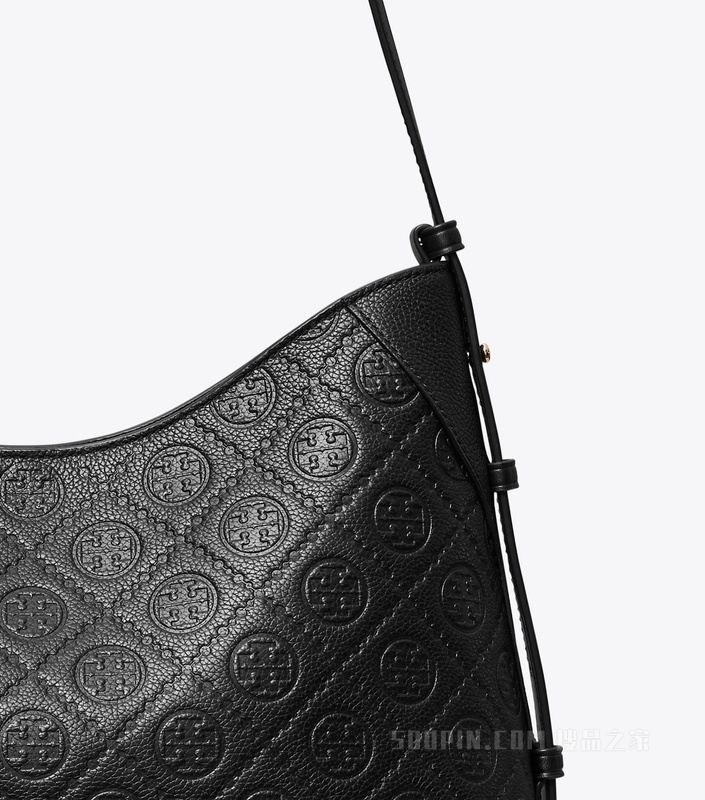 T Monogram 邮差包 黑色