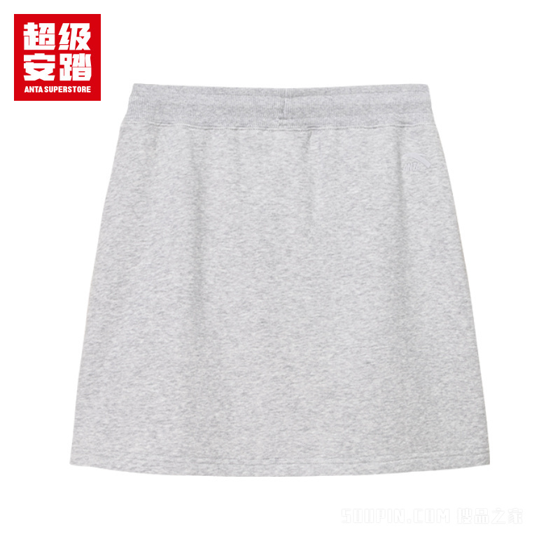 超级安踏潮流文化女子针织短裙