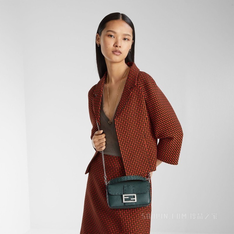 FENDI Sphera项链 黑色和金色项链
