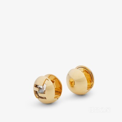 FENDI Sphera耳环 金色耳环