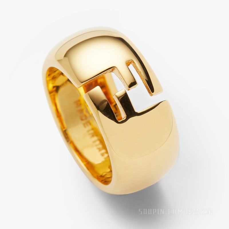 FENDI Sphera戒指 金色戒指