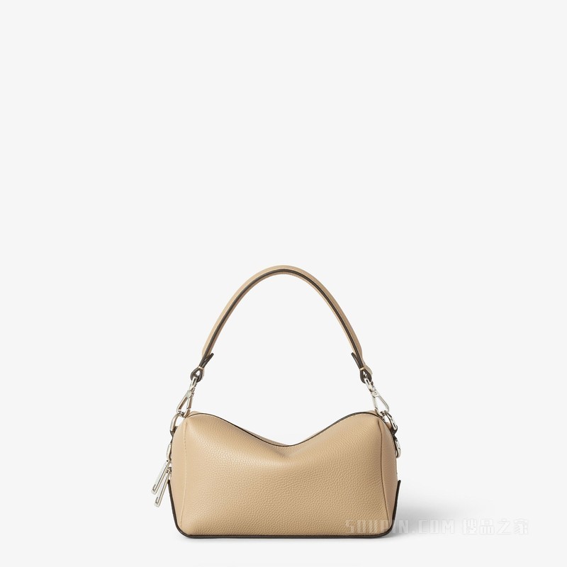 小号FENDI Lui手袋 米色皮革手袋