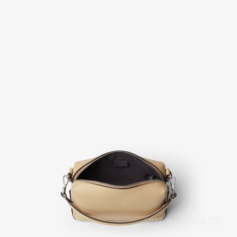 小号FENDI Lui手袋 米色皮革手袋