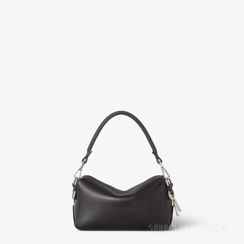 小号FENDI Lui手袋 黑色皮革手袋