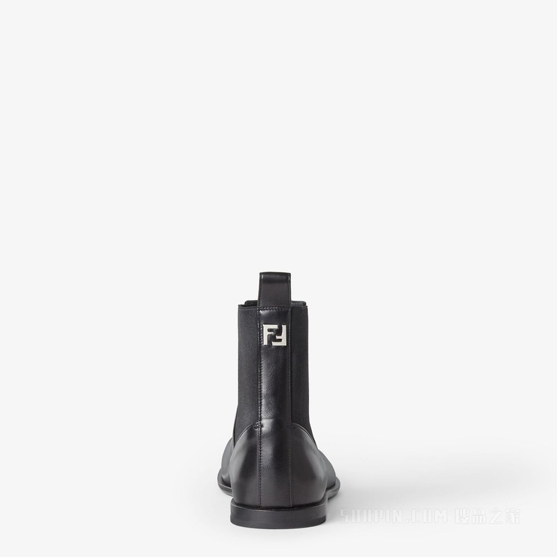 FF Squared切尔西靴 黑色纳帕皮革切尔西靴