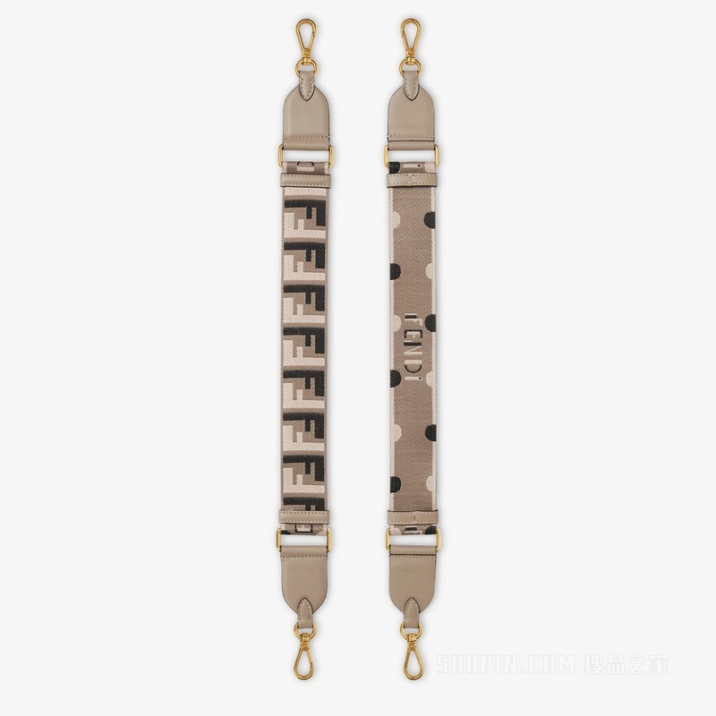 迷你Strap You 拼色布料肩带