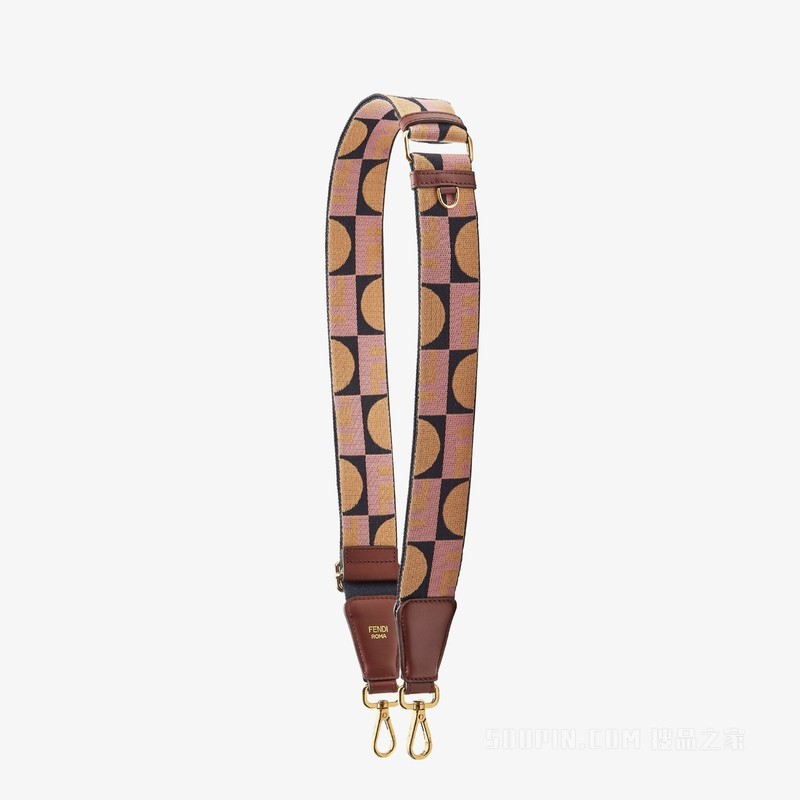 Strap You 拼色布料肩带