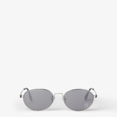 FENDI Sky 银色金属太阳镜
