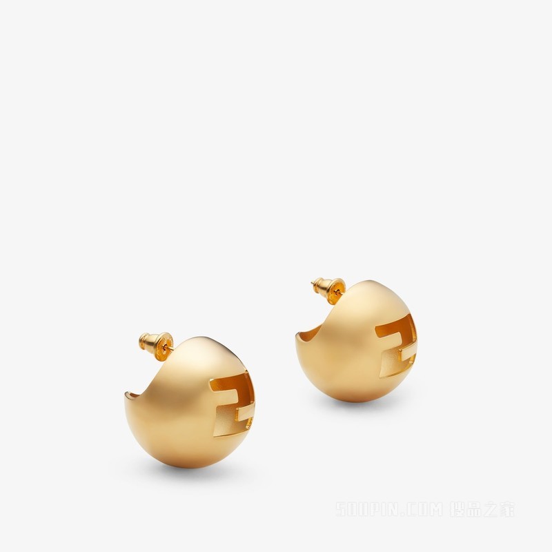 FENDI Sphera耳环 金色耳环