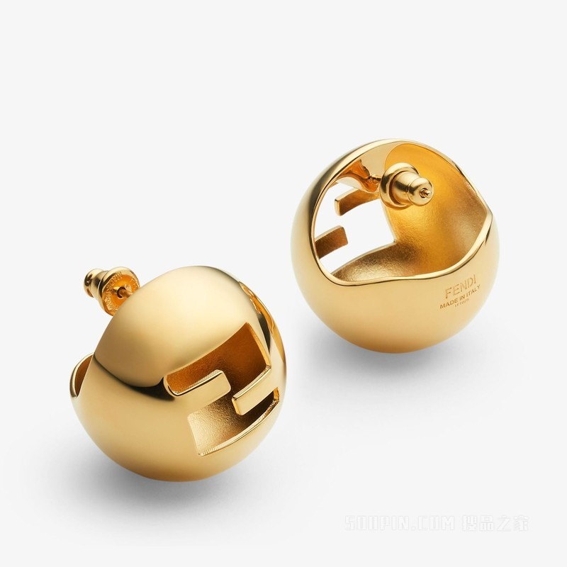 FENDI Sphera耳环 金色耳环