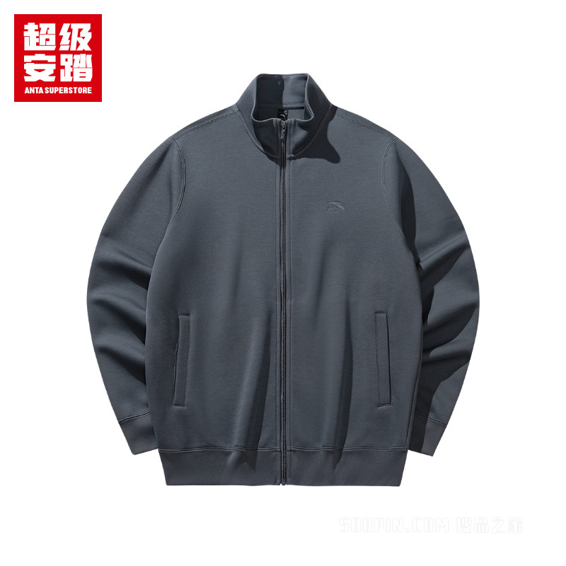 超级安踏潮流文化男子针织休闲外套