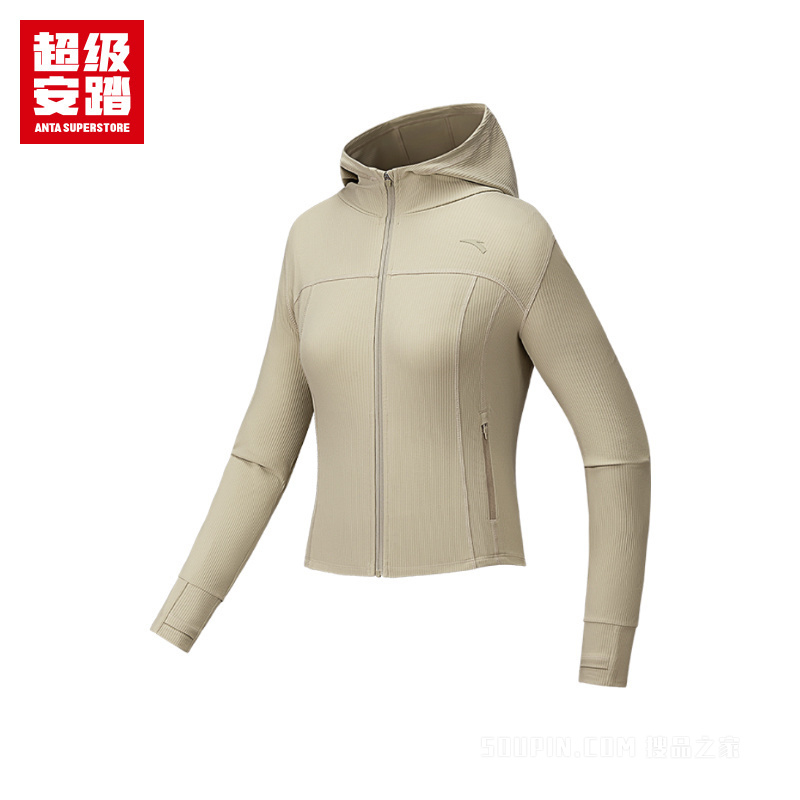 超级安踏瑜伽女子针织运动外套