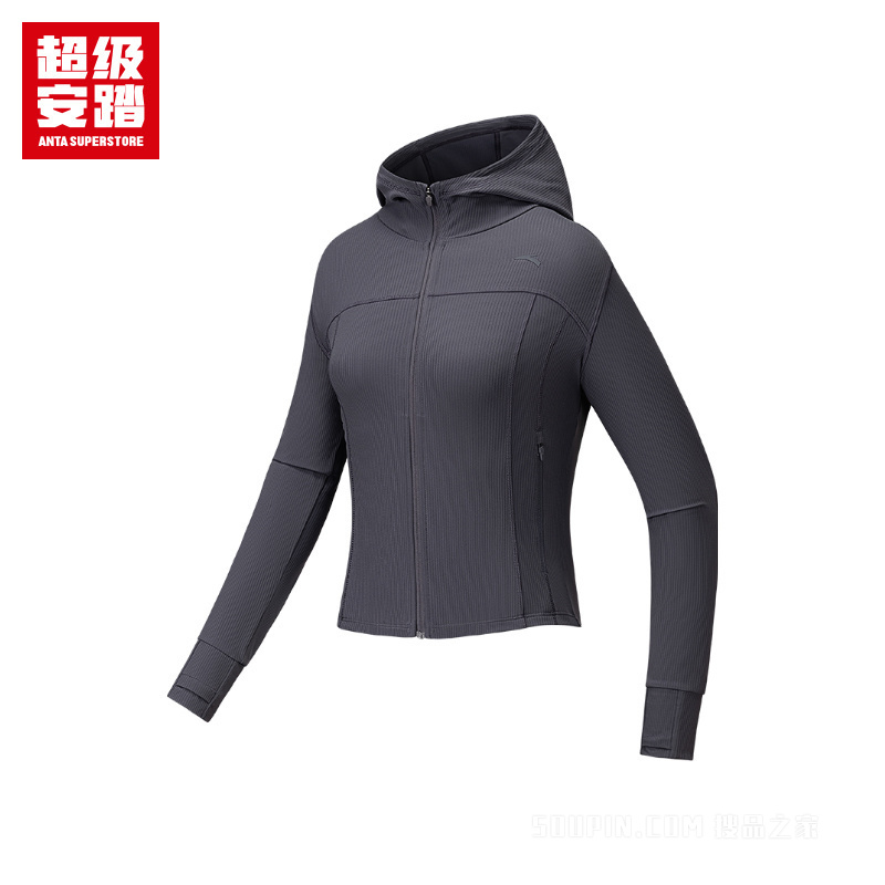 超级安踏瑜伽女子针织运动外套