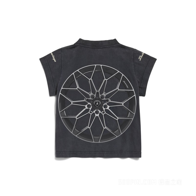 BALENCIAGA | AUTOMOBILI LAMBORGHINI SHRUNK T恤