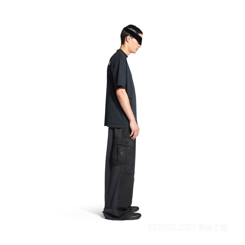 TAPED BALENCIAGA BACK中号版型T恤