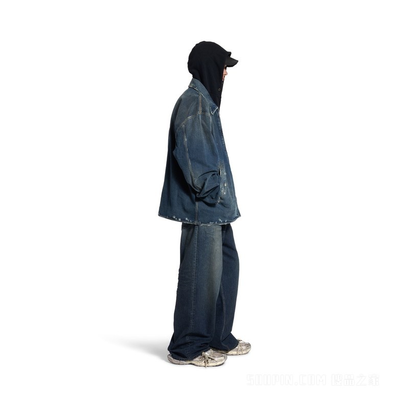 拉链牛仔夹克
