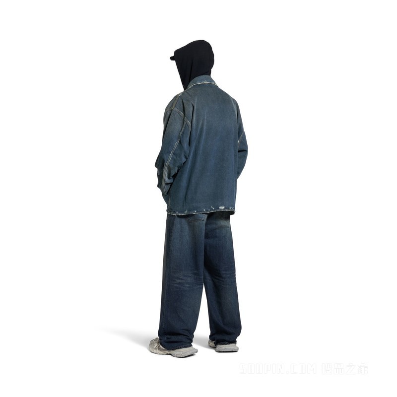 拉链牛仔夹克
