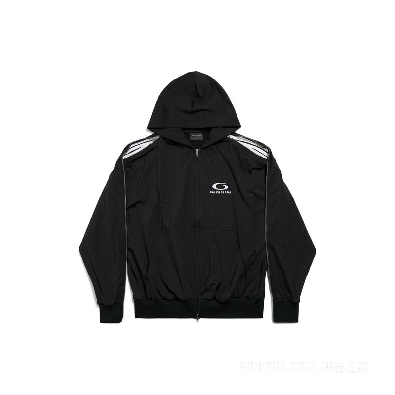 LOOP SPORTS ICON HOODIE拉链连帽卫衣