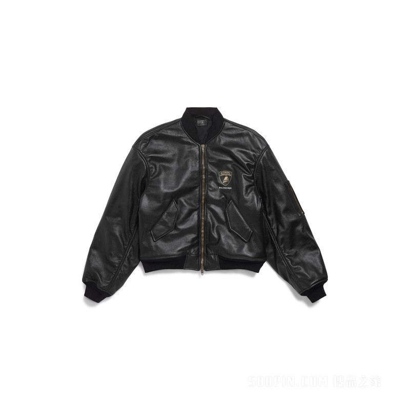 BALENCIAGA | AUTOMOBILI LAMBORGHINI BOMBER廓形飞行员夹克