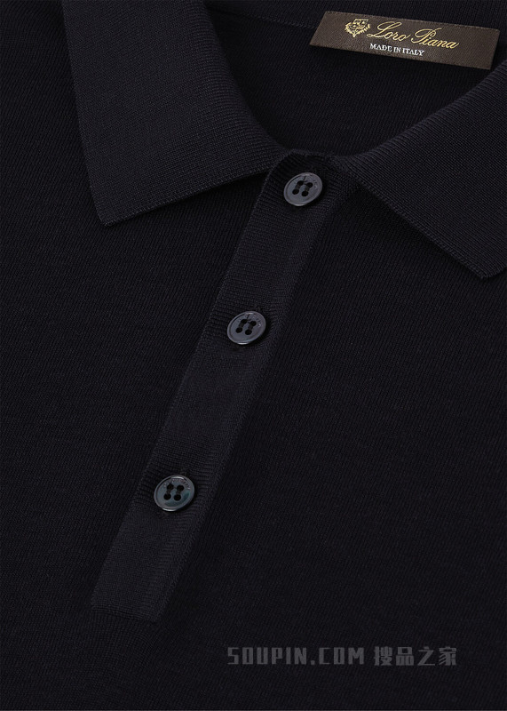 Mazzorbo男士Polo衫 桑蚕丝, 棉