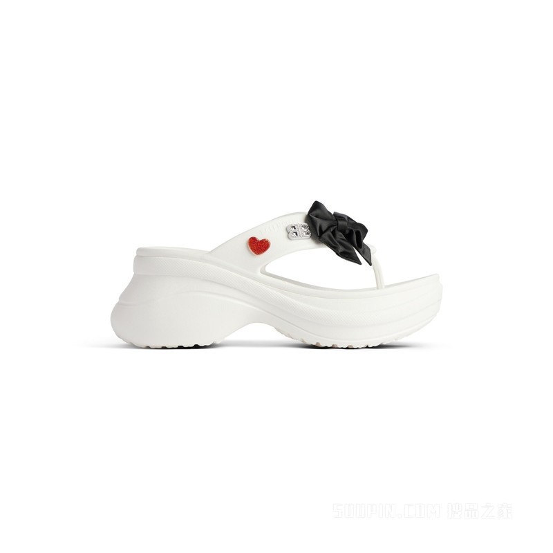 CROCS™ JIBBITZ™女士夹趾凉鞋