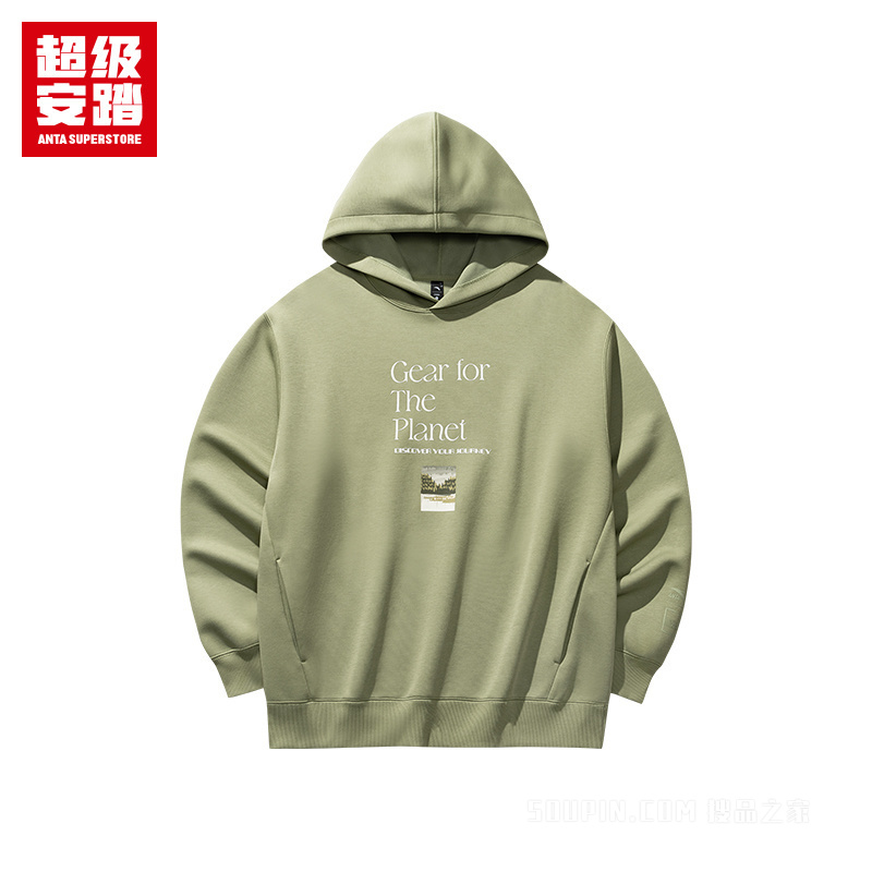 超级安踏跨界联名男子连帽卫衣