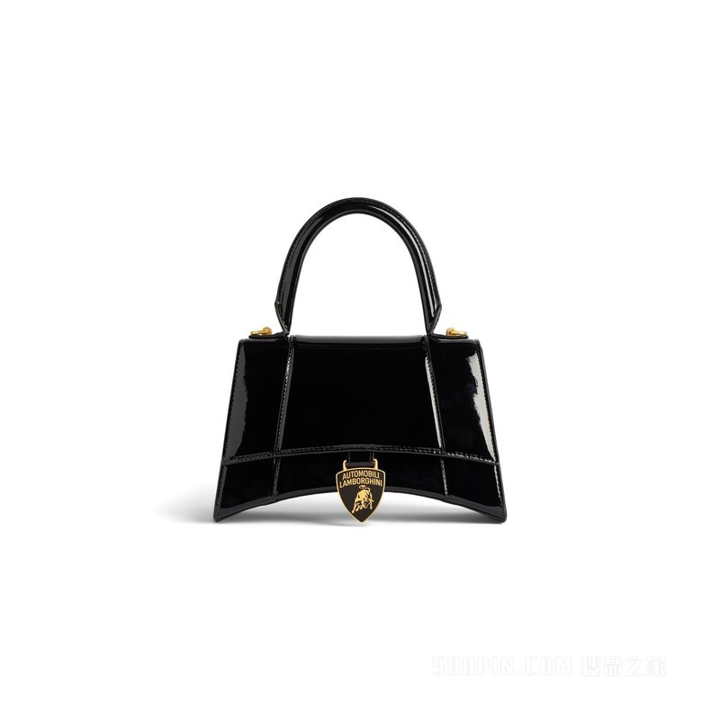 BALENCIAGA | AUTOMOBILI LAMBORGHINI HOURGLASS小号手提包