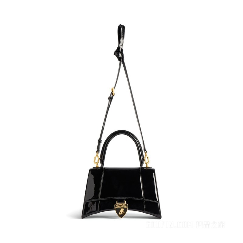 BALENCIAGA | AUTOMOBILI LAMBORGHINI HOURGLASS小号手提包