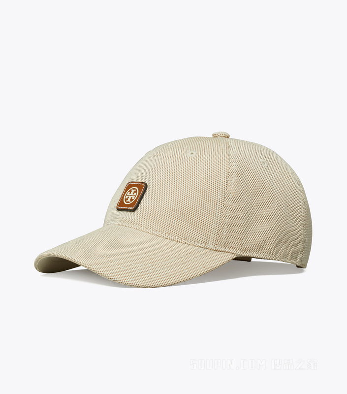 【礼物】Logo 帆布棒球帽 自然棕