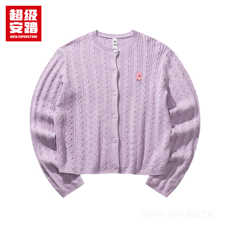 超级安踏跨界联名女子毛衫
