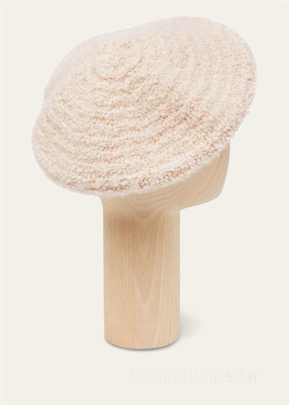 Cocooning女士帽子 羊绒, 桑蚕丝