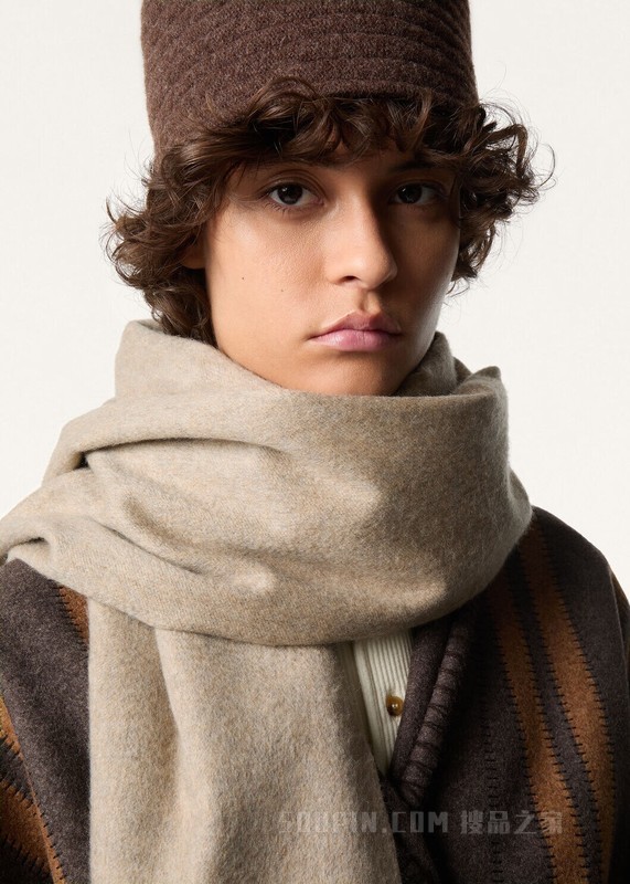 Extra Grande Unita女士围巾 羊绒