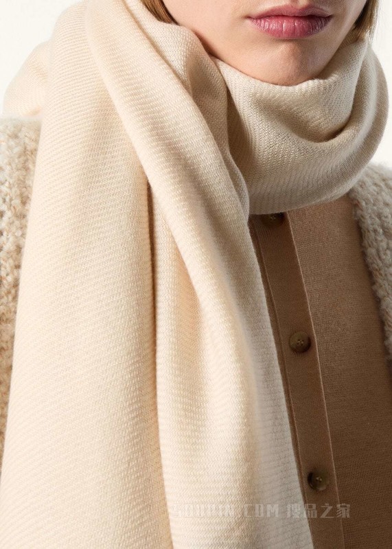 Four In Hand Maxi Carré女士方巾 羊绒