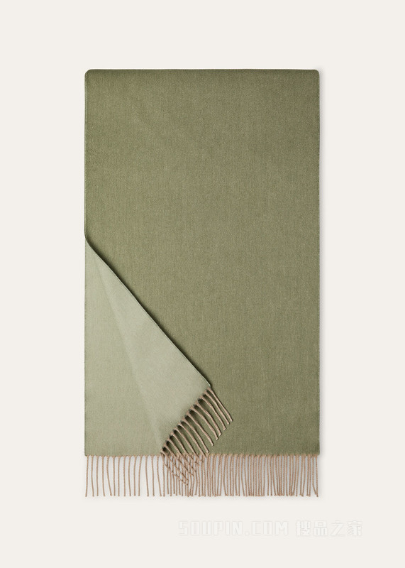 Two-Tone 女士围巾 小羊绒