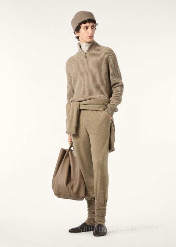 Duo双面男士长裤 羊绒