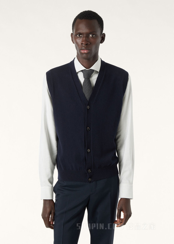 Classic男士马甲 小羊绒