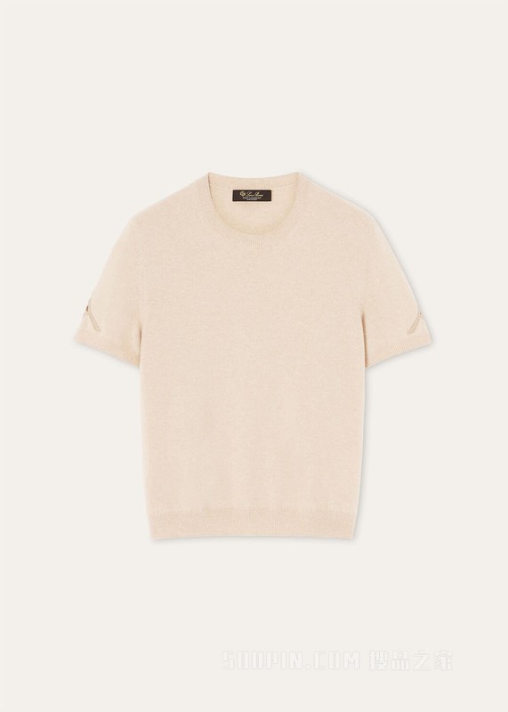 Classic女士圆领上衣 小羊绒