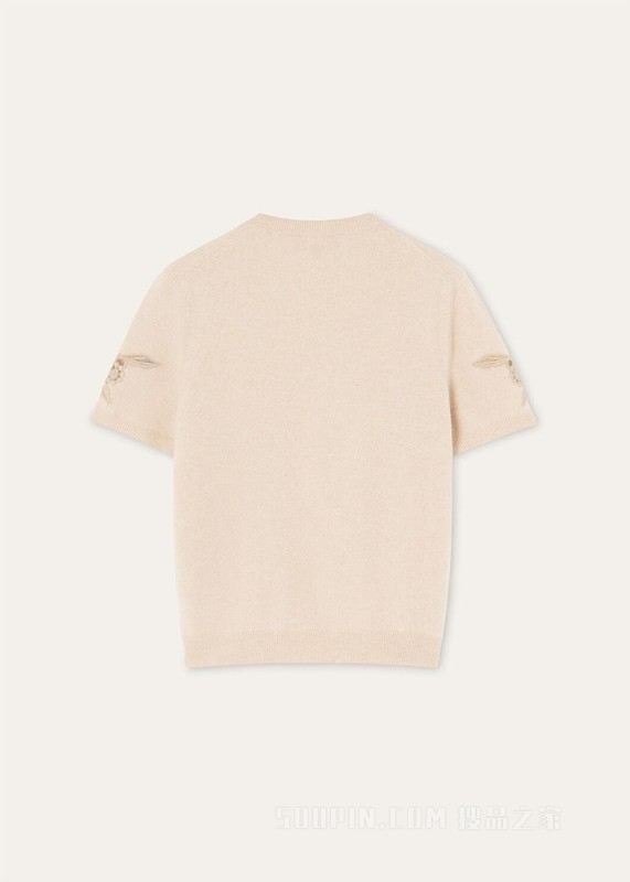 Classic女士圆领上衣 小羊绒