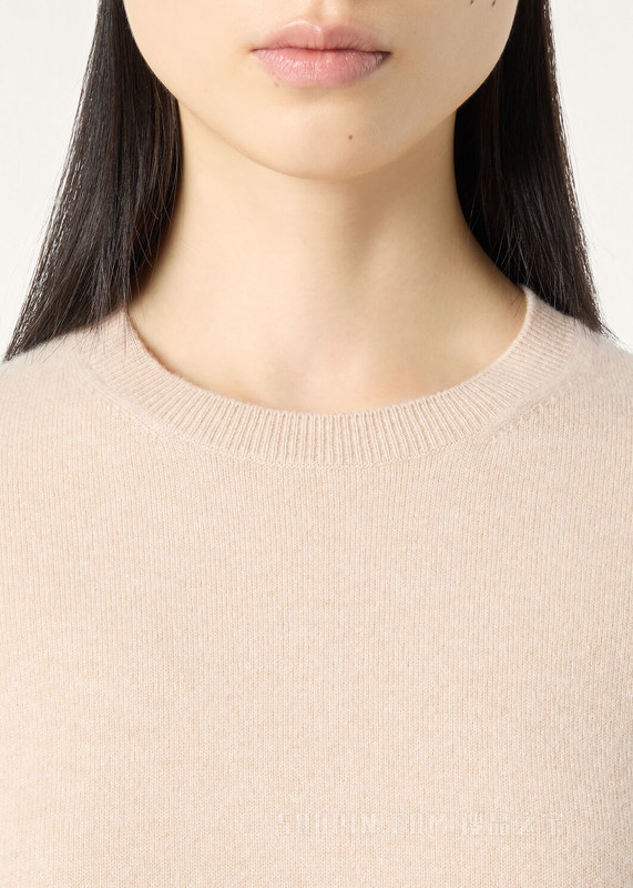 Classic女士圆领上衣 小羊绒