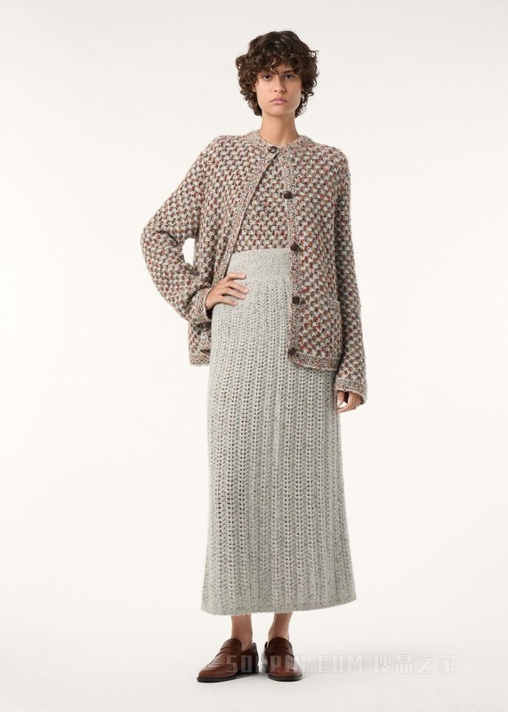 Tay女士夹克 羊绒, 桑蚕丝