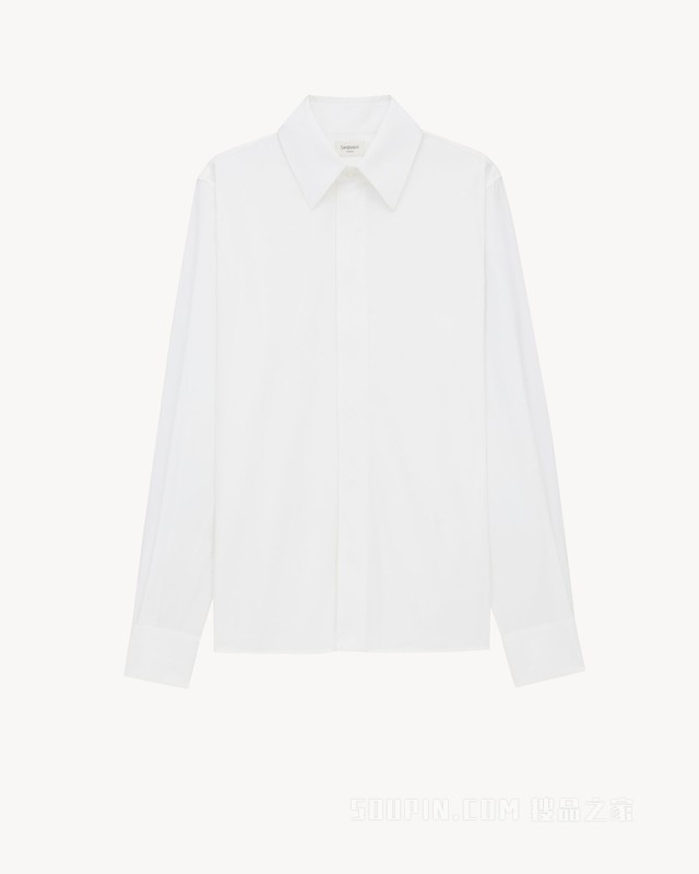 LE CASSANDRE棉府绸衬衫