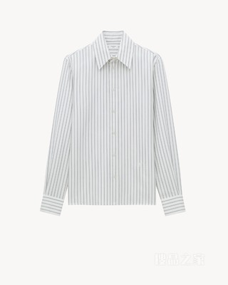 LE CASSANDRE条纹棉衬衫